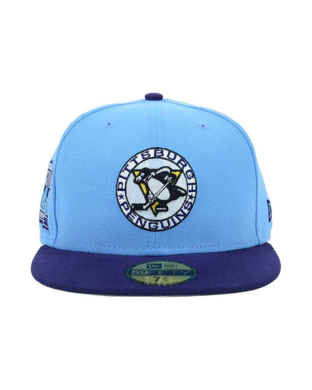 KTZ Pittsburgh Penguins Patched Team Redux 59fifty Cap in Blue for Men |  Lyst