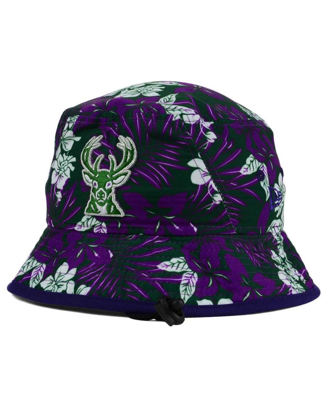 KTZ Milwaukee Bucks Wowie Bucket Hat in Purple for Men