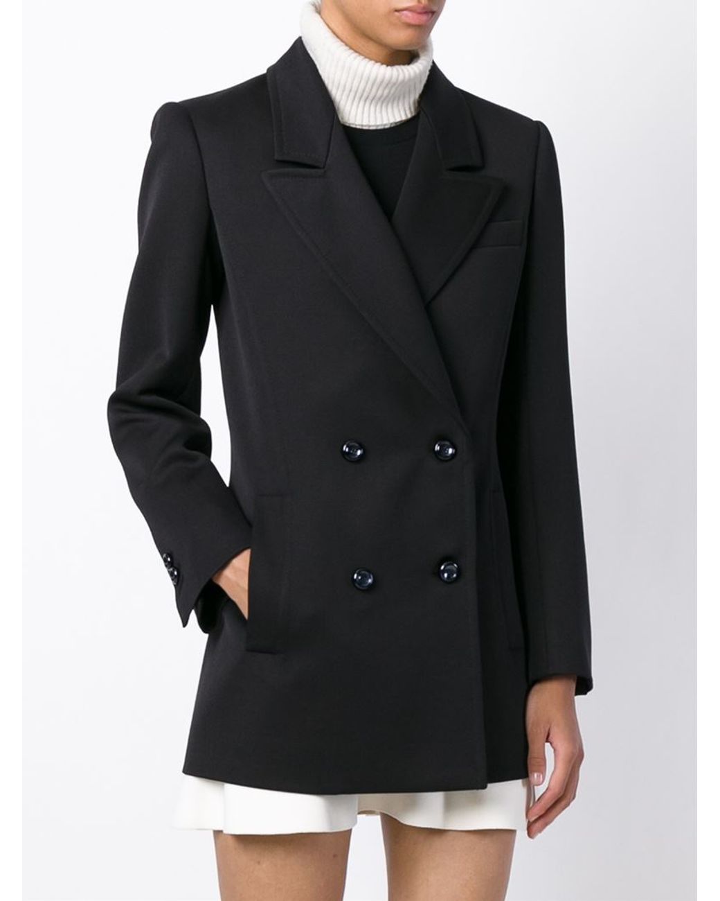 Viktor & Rolf Classic Double Breasted Blazer in Black | Lyst