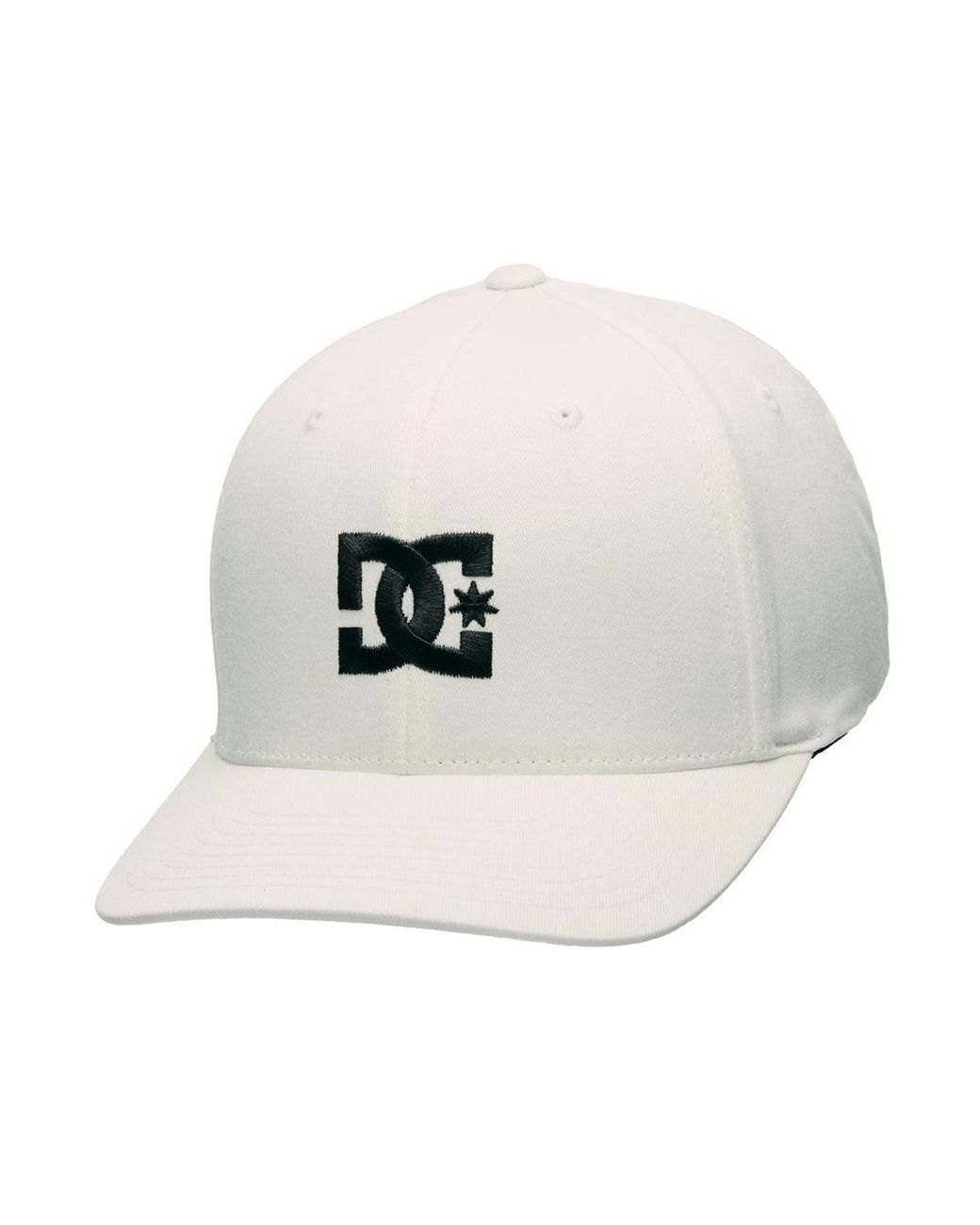 DC Shoes White Legacy Star Flexfit for men