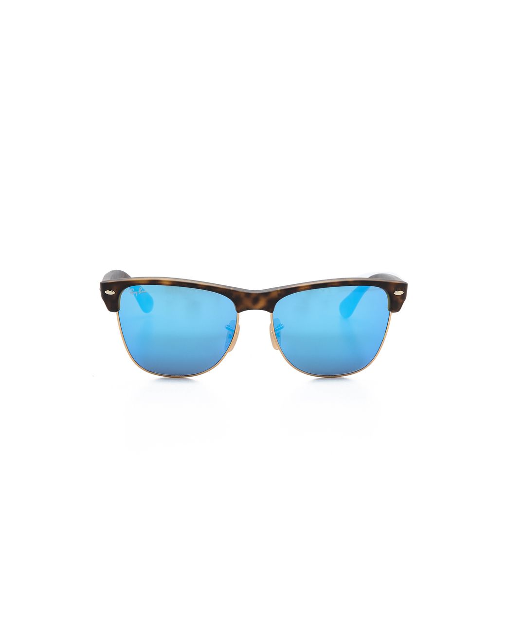 Ray-Ban Mirrored Highstreet Sunglasses Matte Havanabrown Mirror Pink in  Blue | Lyst