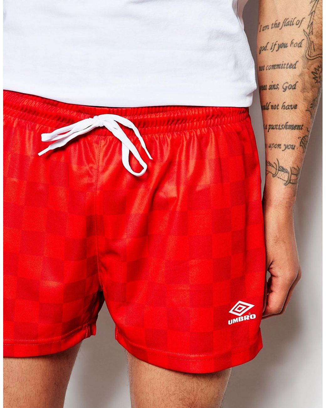 Umbro Rio Shorts in Red for Men | Lyst