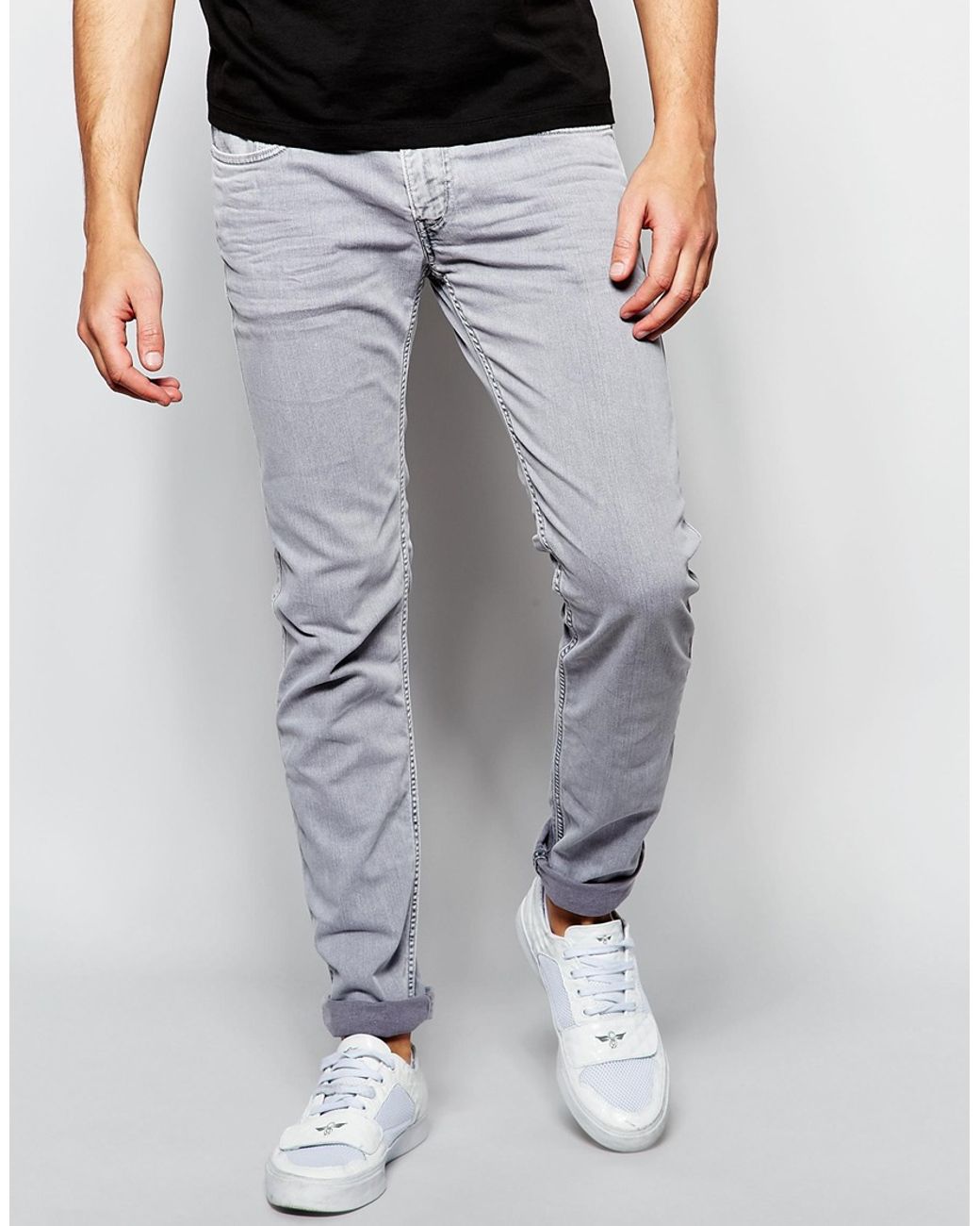 Replay Denim Jeans Anbass Slim Fit 
