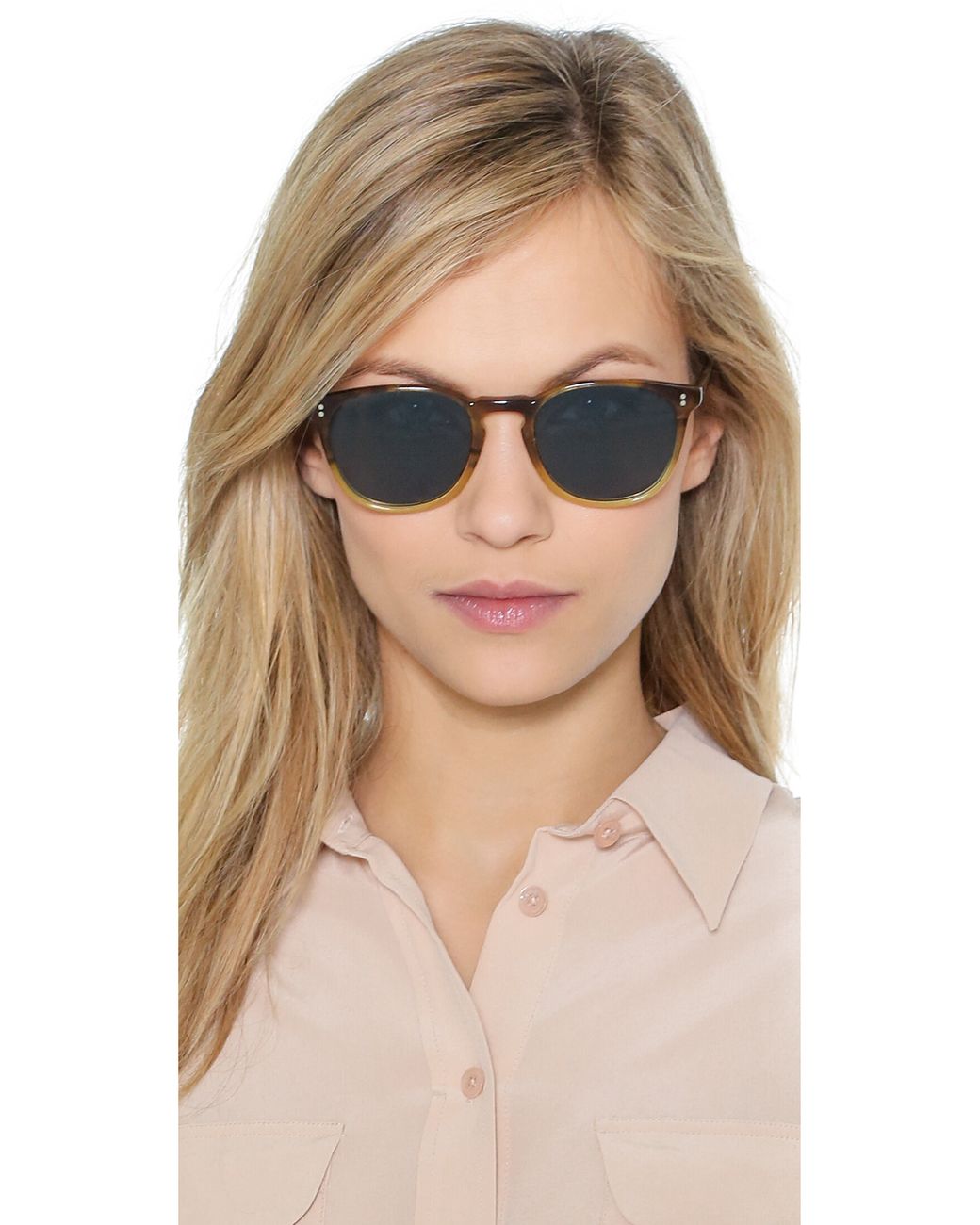 Oliver Peoples Finley Esq. Photochromic Sunglasses in Blue | Lyst