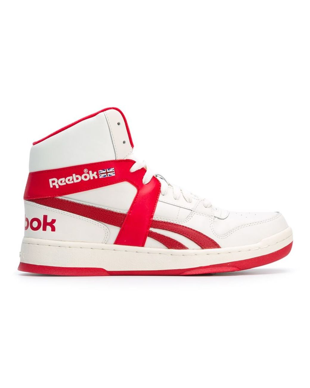 Reebok 'bb 5600' Hi-top Sneakers in Red for Men | Lyst