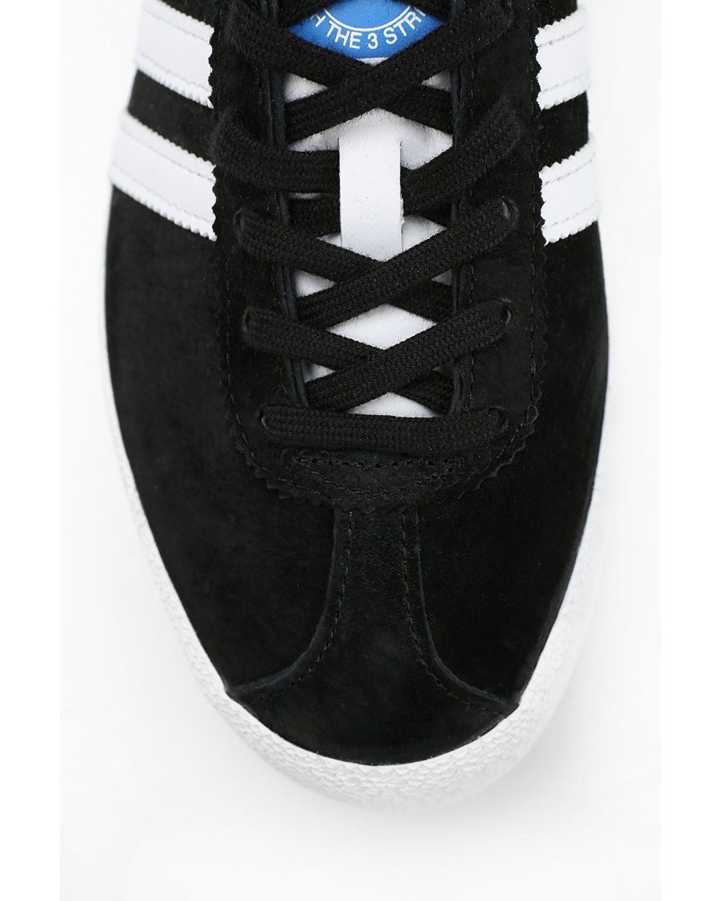 adidas Gazelle Platform Sneaker in Black | Lyst