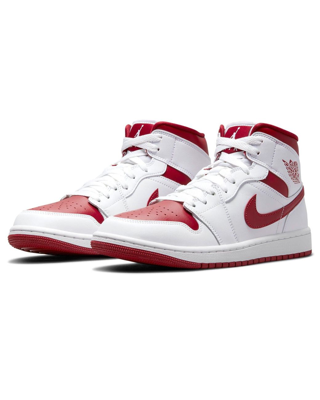 jordan 1 mid red chicago