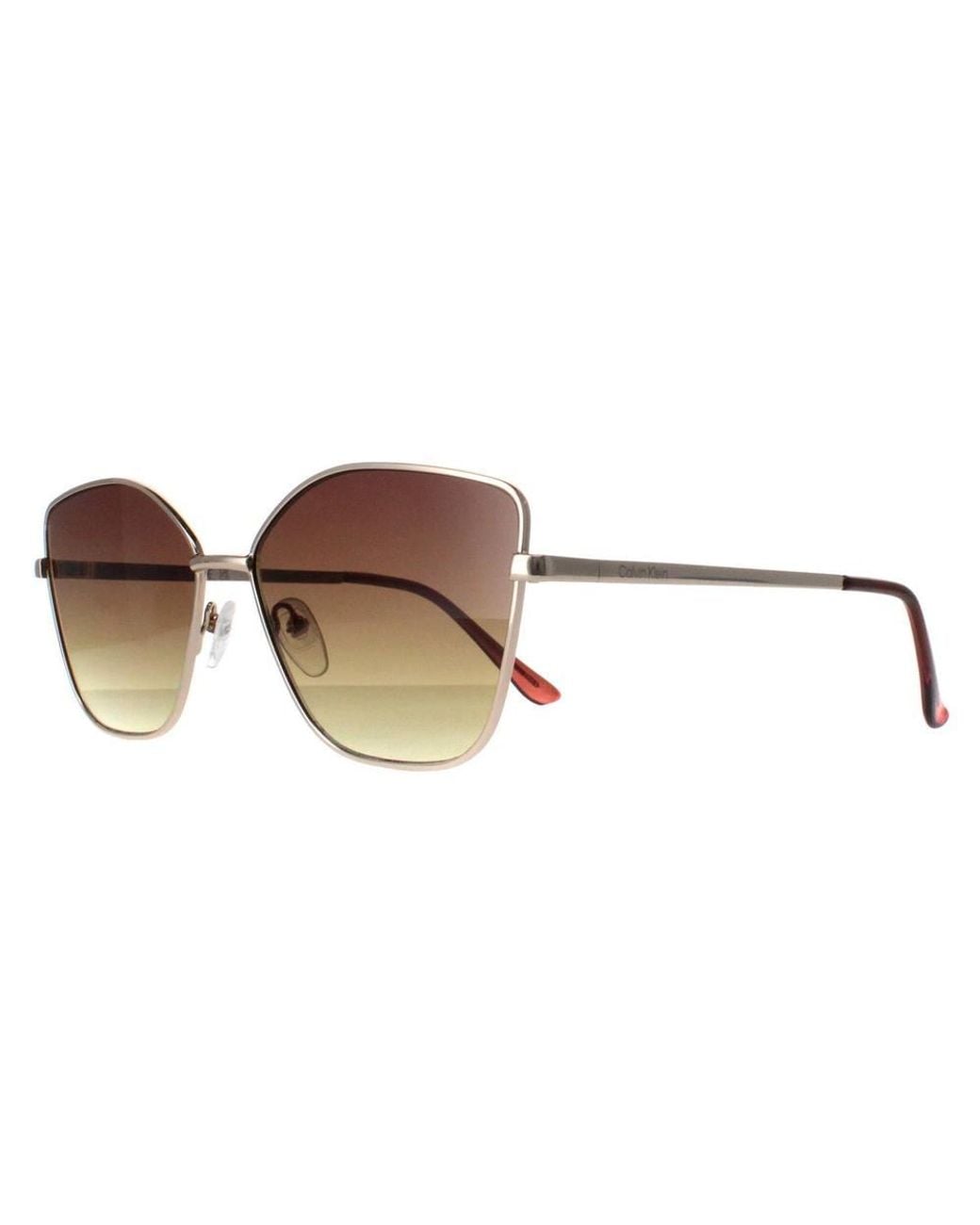 Calvin Klein Brown Cat Eye Gradient Ck22120S