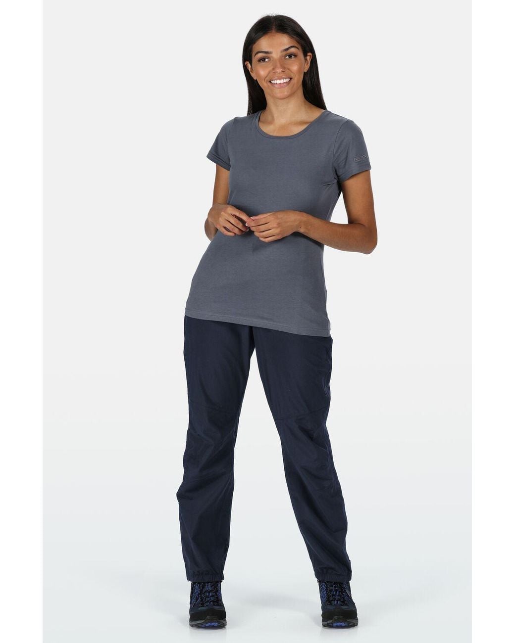 Regatta Blue 'Highton Stretch' Walking Overtrousers