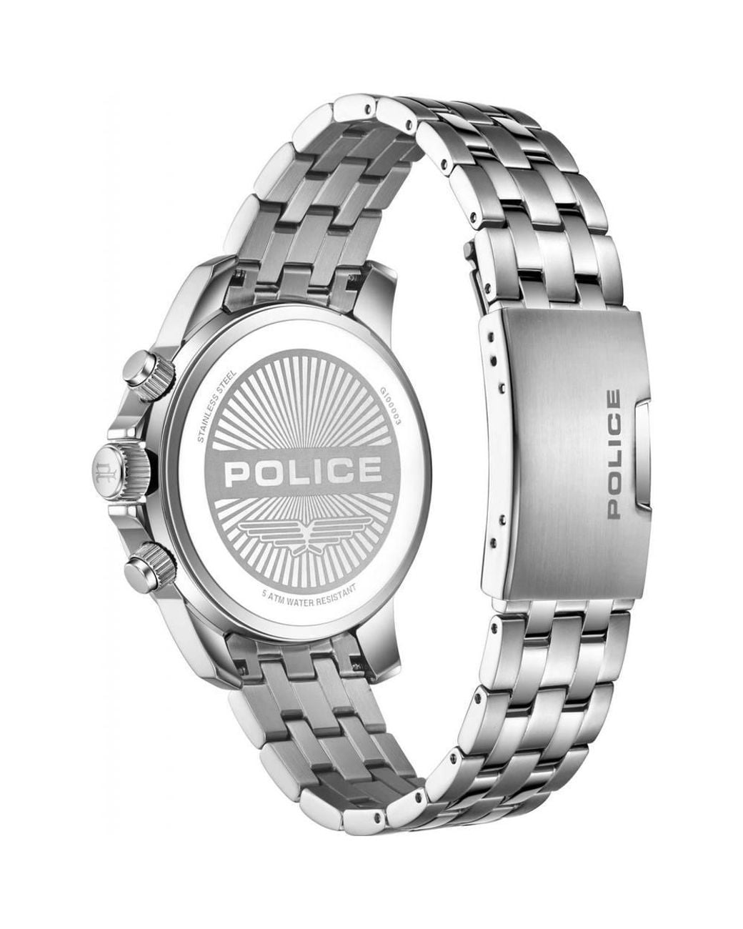 Police Metallic Pewgi0000303 Belem 53Mm Quartz Watch for men