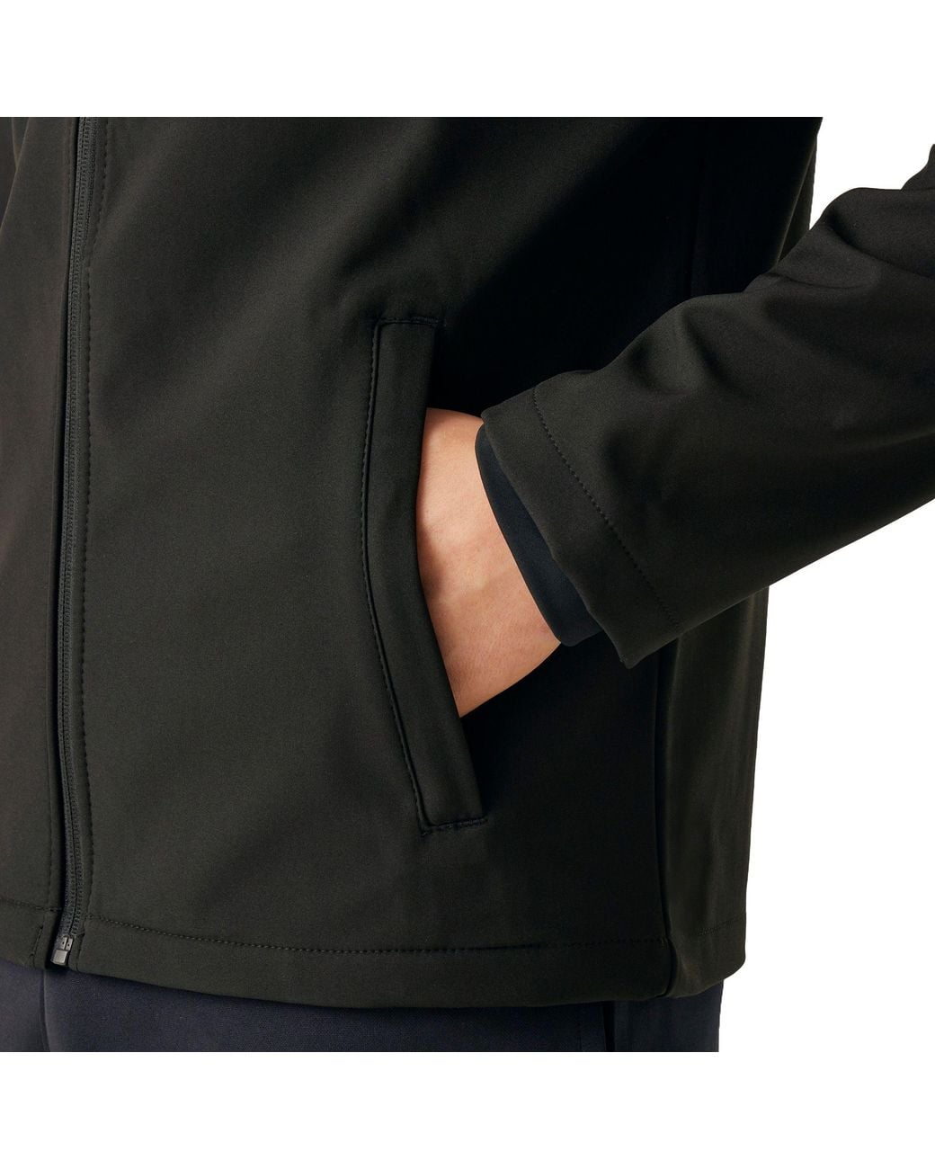 Regatta Black Lightweight Soft Shell Jacket for men