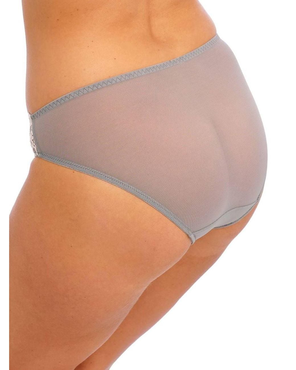 Wacoal Gray Embrace Lace Bikini Brief