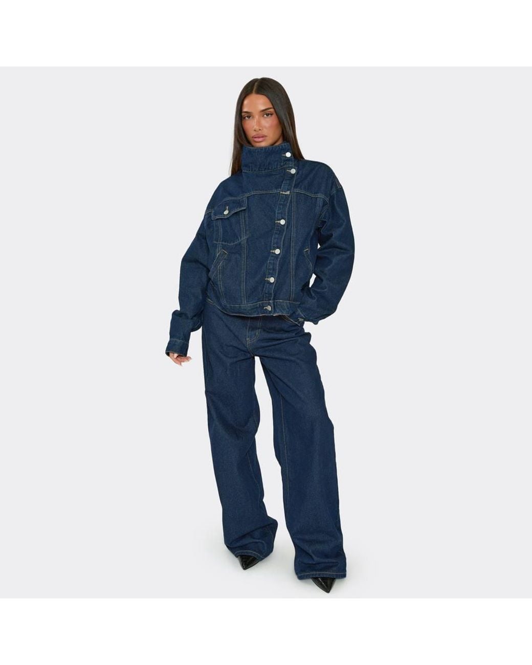 EGO Blue Denim Mid Rise Jeans