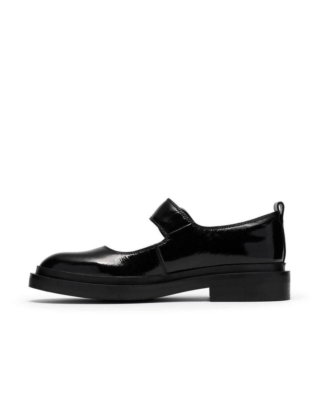Clarks Black Previa Bar Patent Mary Jane