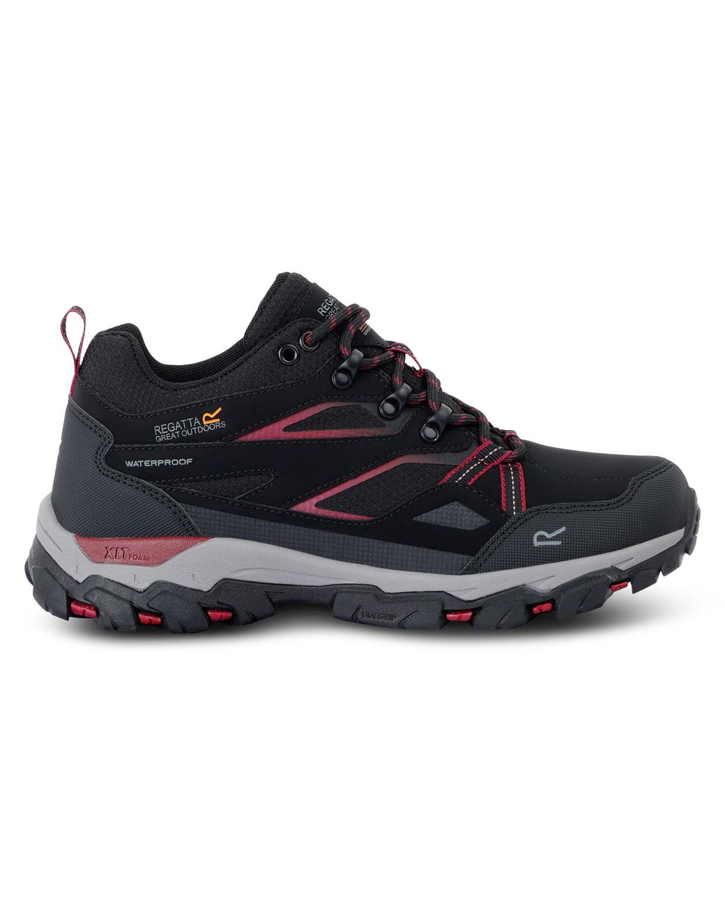 Regatta Black Lady Holcombe Iii Low Waterproof Shoes