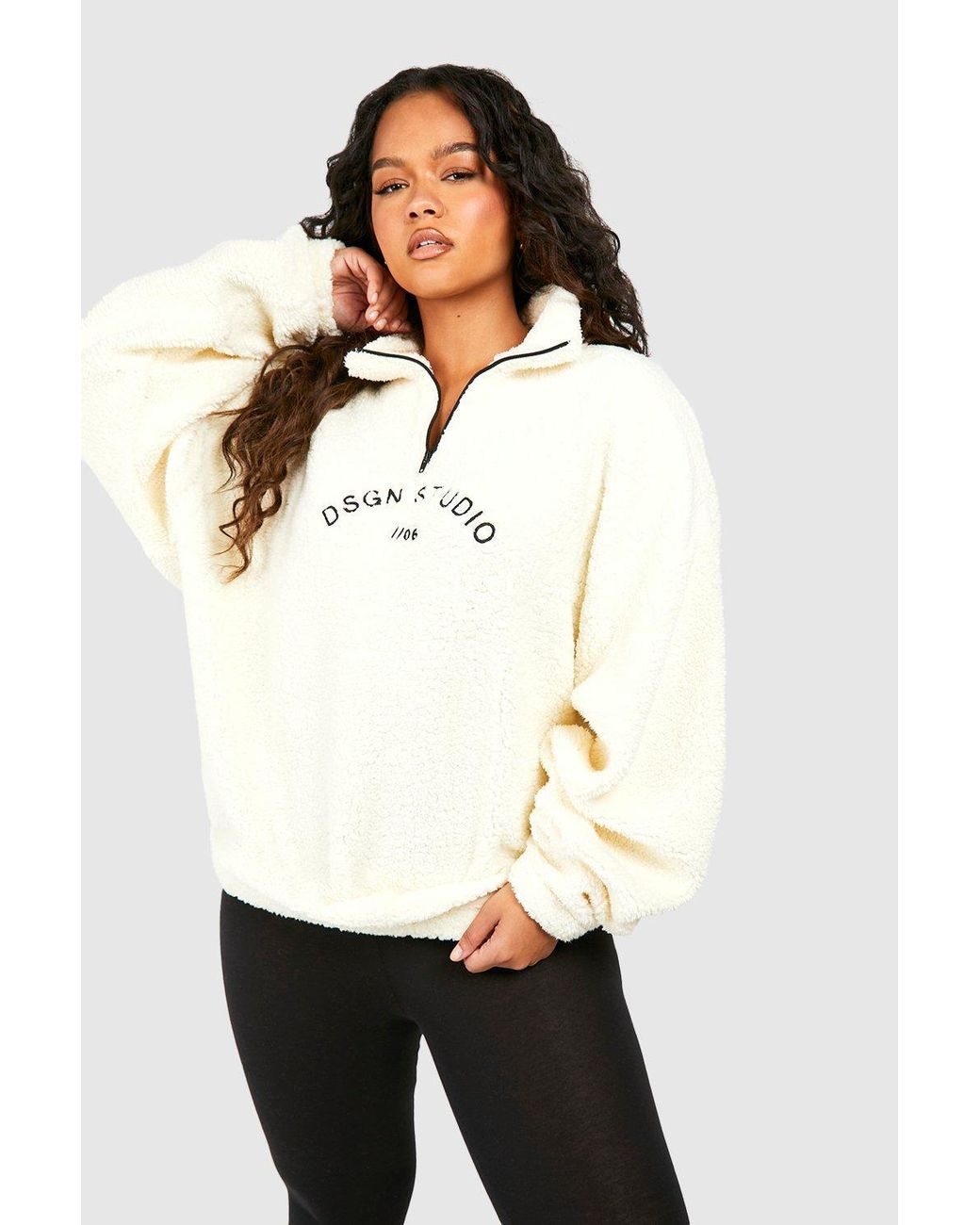 Borg clearance sweatshirt womens