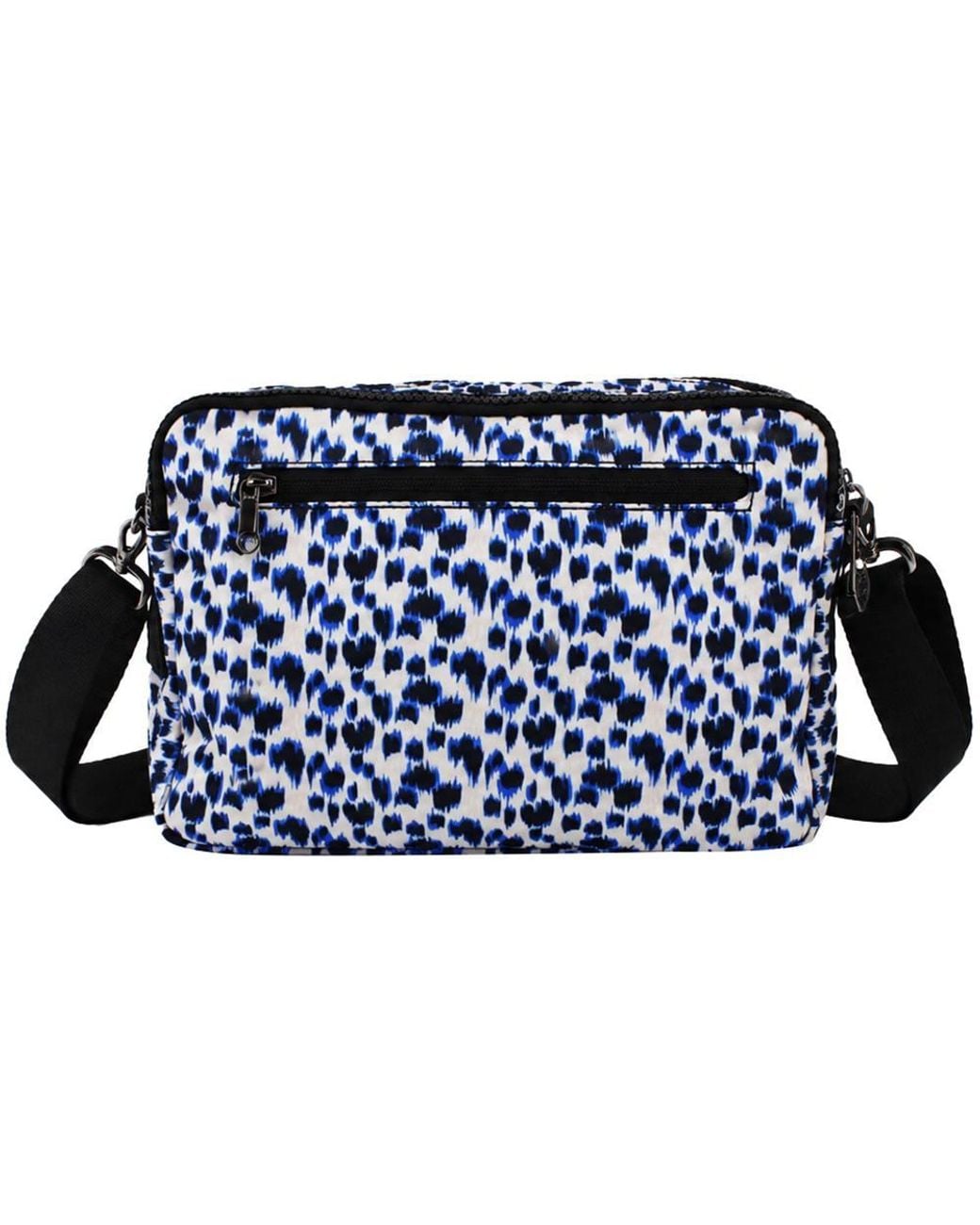 Kipling Blue Curious Leopard Abanu Crossbody Bag