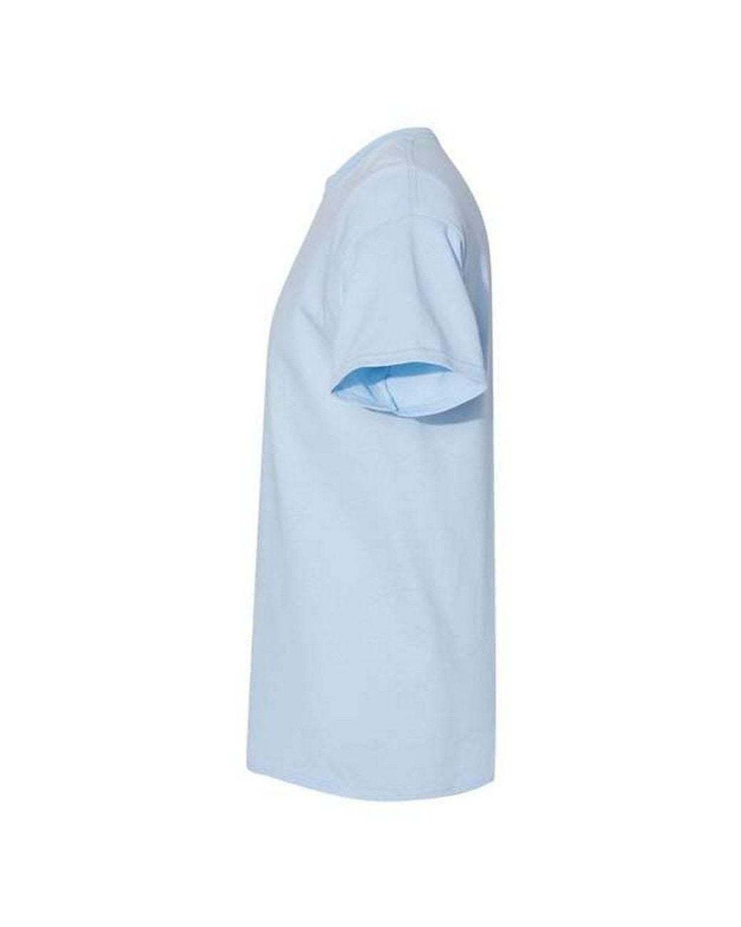 Gildan Blue Heavy Cotton Short Sleeve T-Shirt for men