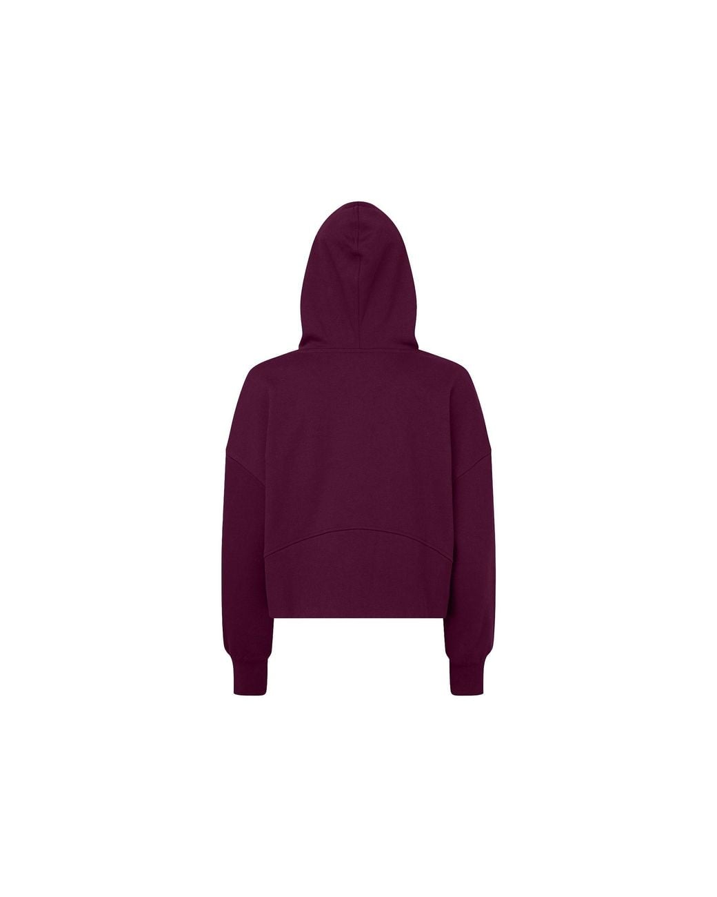 Tridri Purple Half Zip Hoodie