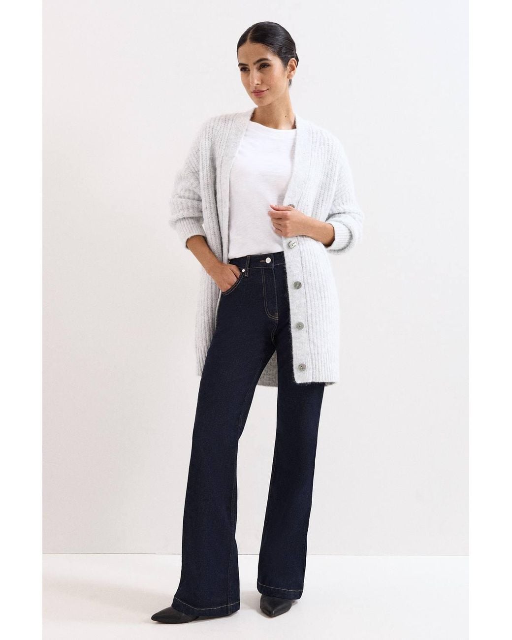 Phase Eight White Marianne Cardigan