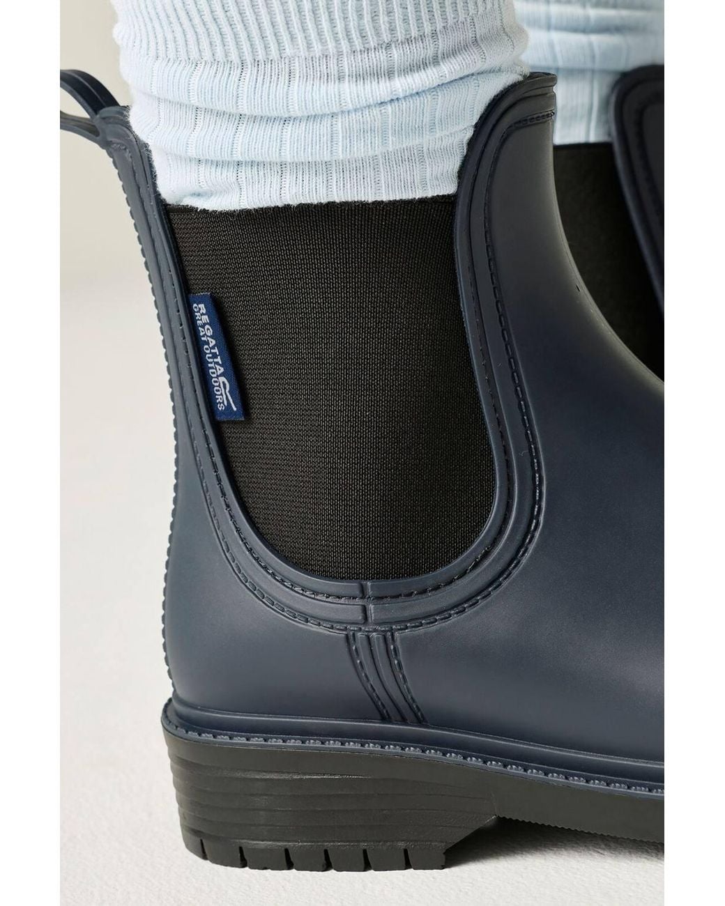 Regatta Black Harriett Ii Ankle Waterproof Wellies