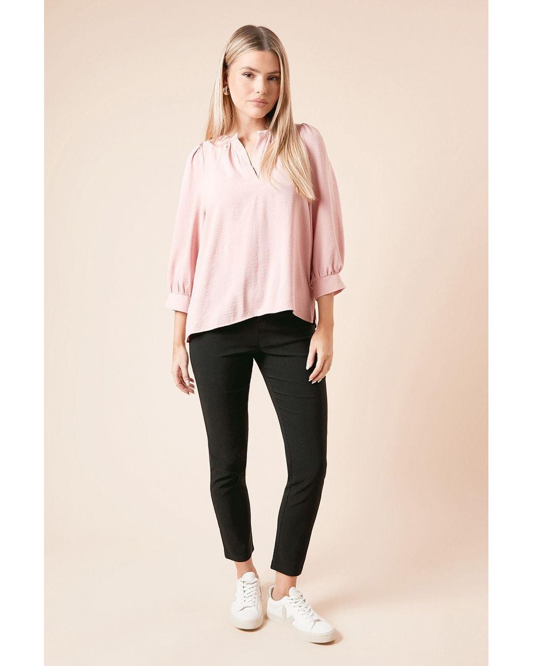 Dorothy Perkins Pink Bengaline Skinny Trouser