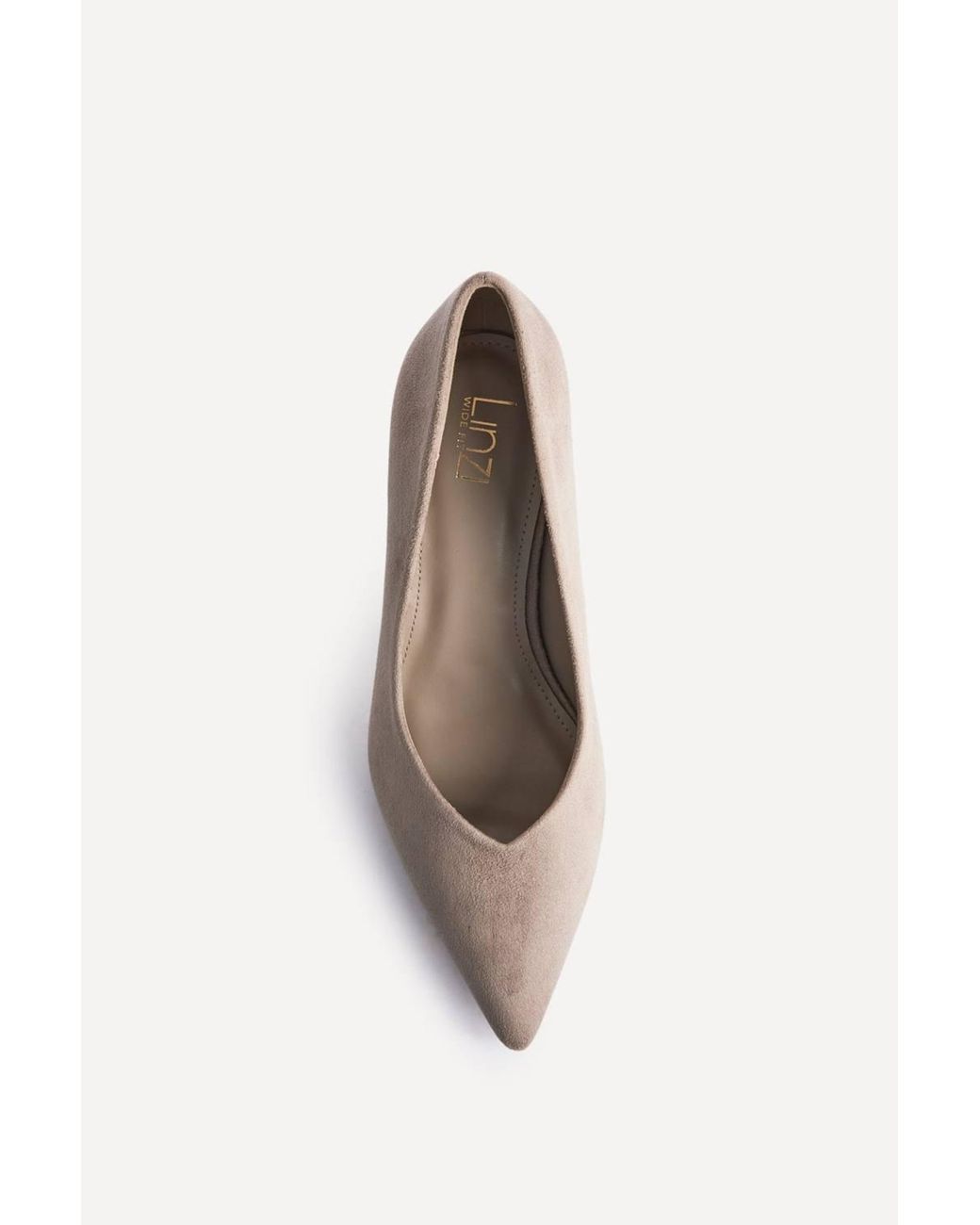 Linzi Gray Sofia Wide Fit Court Heels