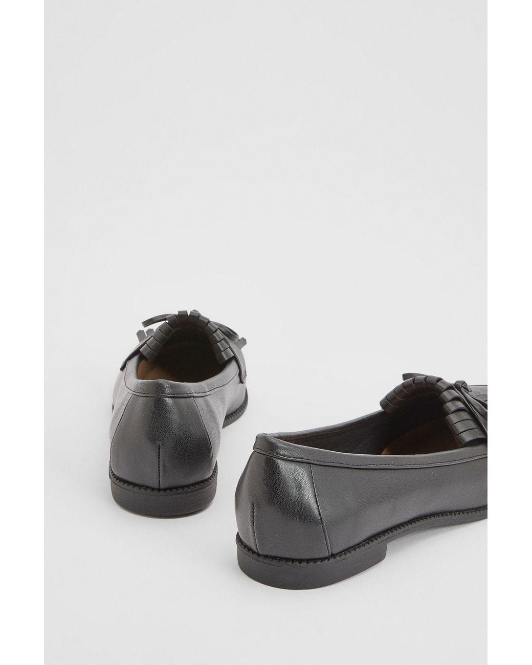 Dorothy Perkins Black Loretta Tassel Loafers