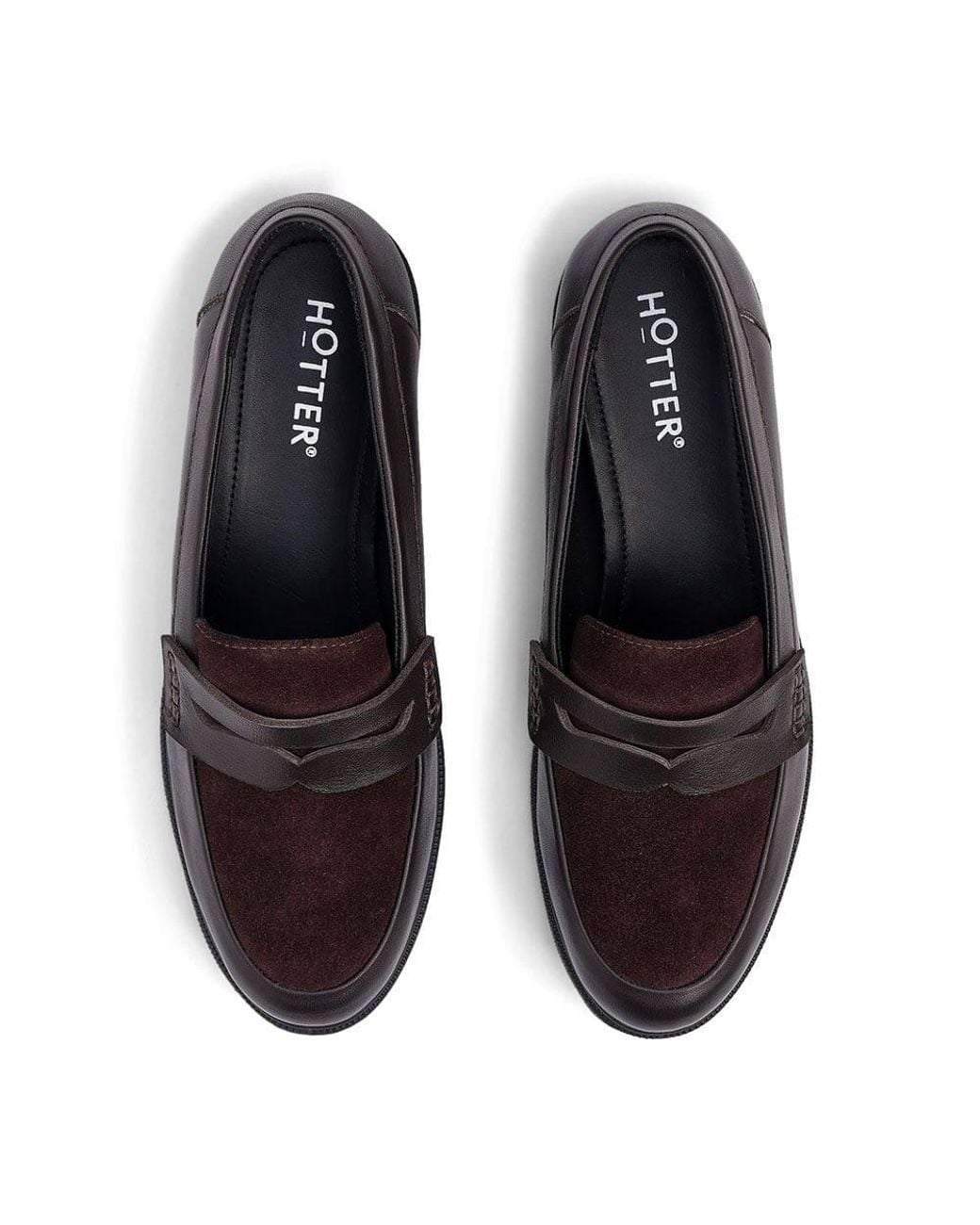 Hotter Blue Wide Fit 'Dorset' Loafers