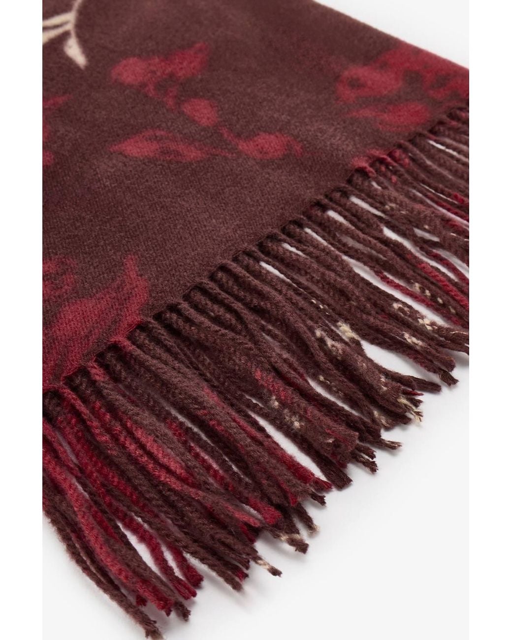 Penti Red Floral Scarf