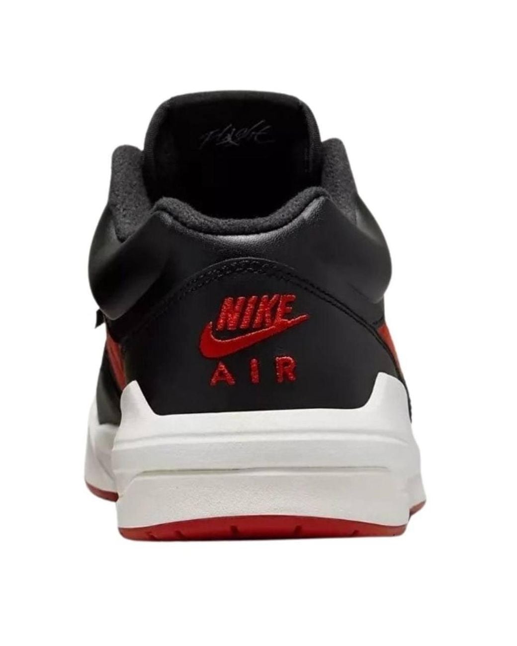 Nike Black Jordan Stadium 90 Swoosh Leather Trainers