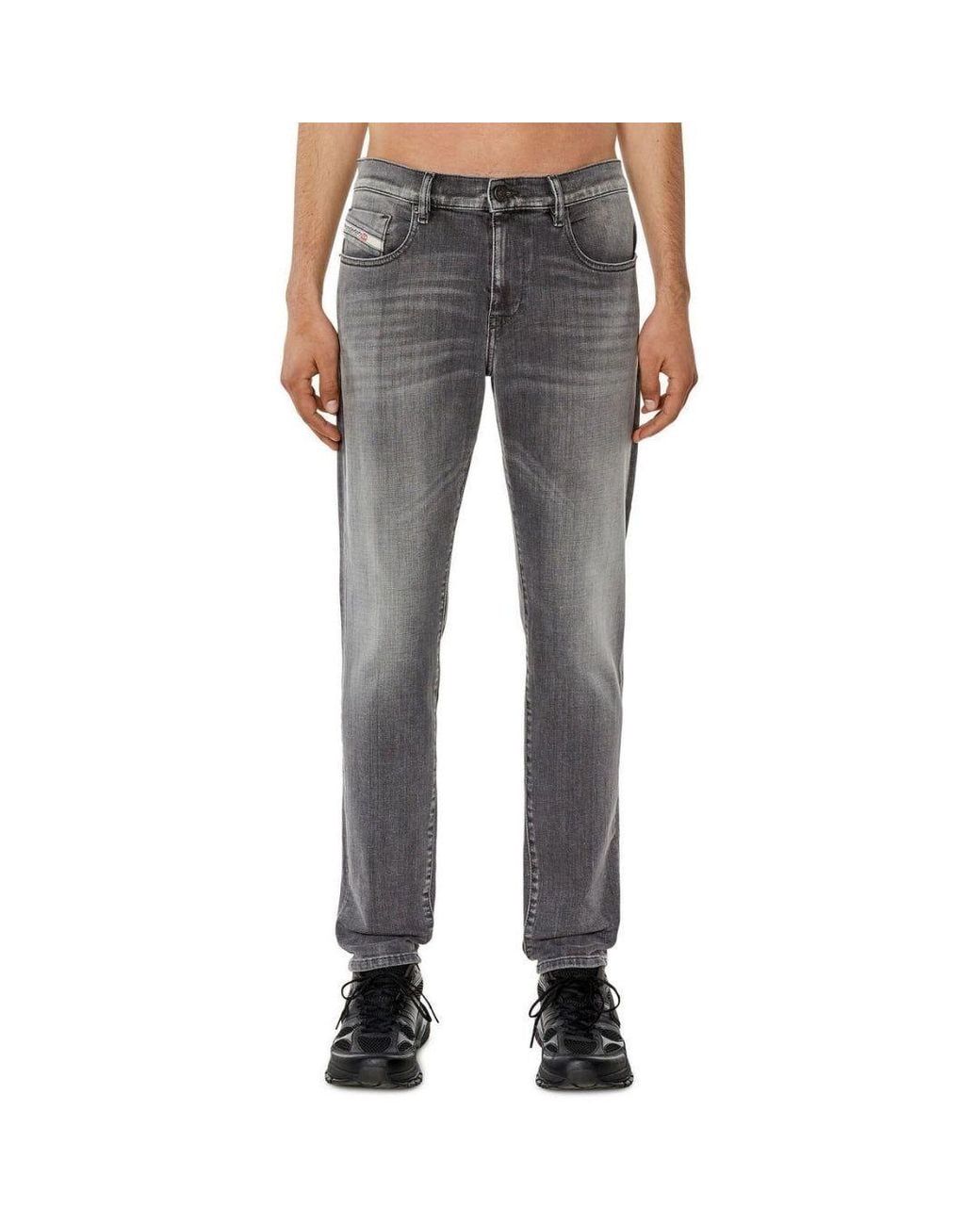 DIESEL Gray 2019 D-Strukt Wash Jeans for men