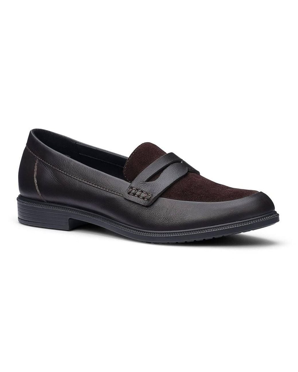 Hotter Blue Wide Fit 'Dorset' Loafers