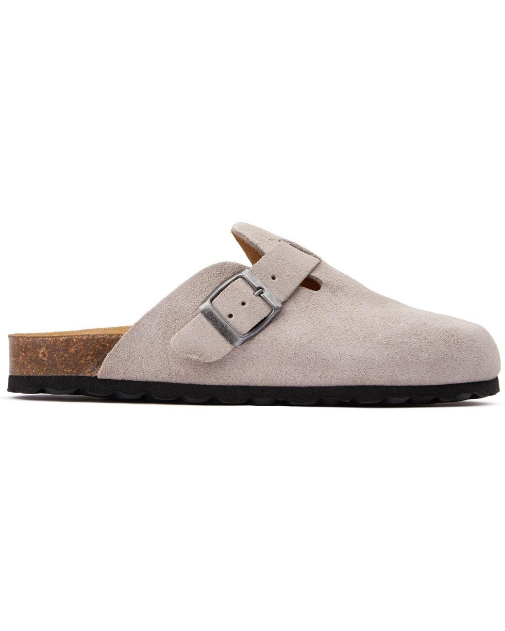 Sole Gray Nye Footbed Mule Sandals