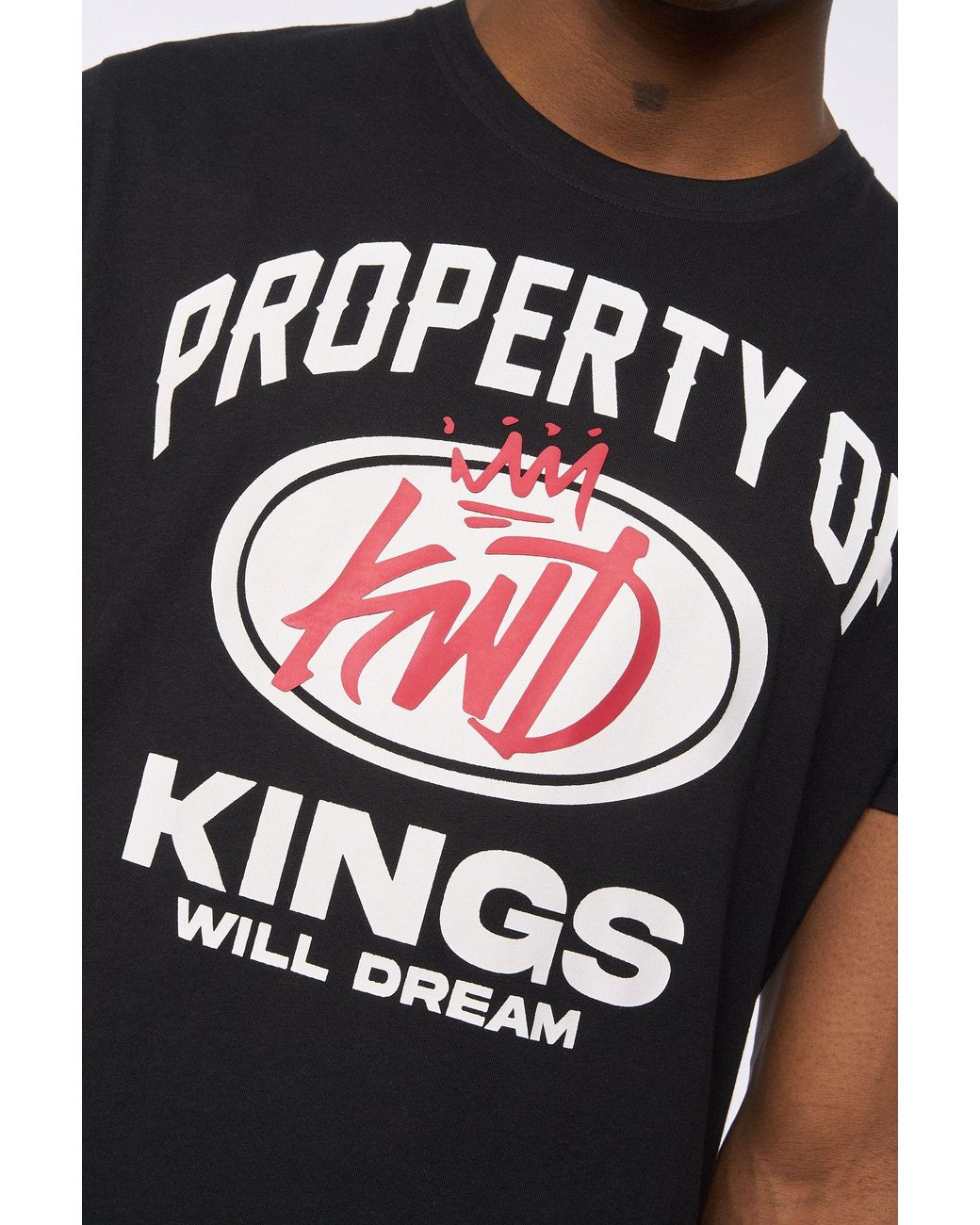 Kings Will Dream Black Prop T-Shirt for men