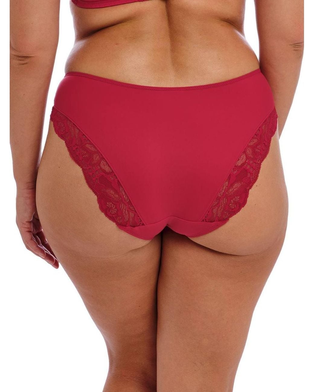 Fantasie Red Reflect Brief