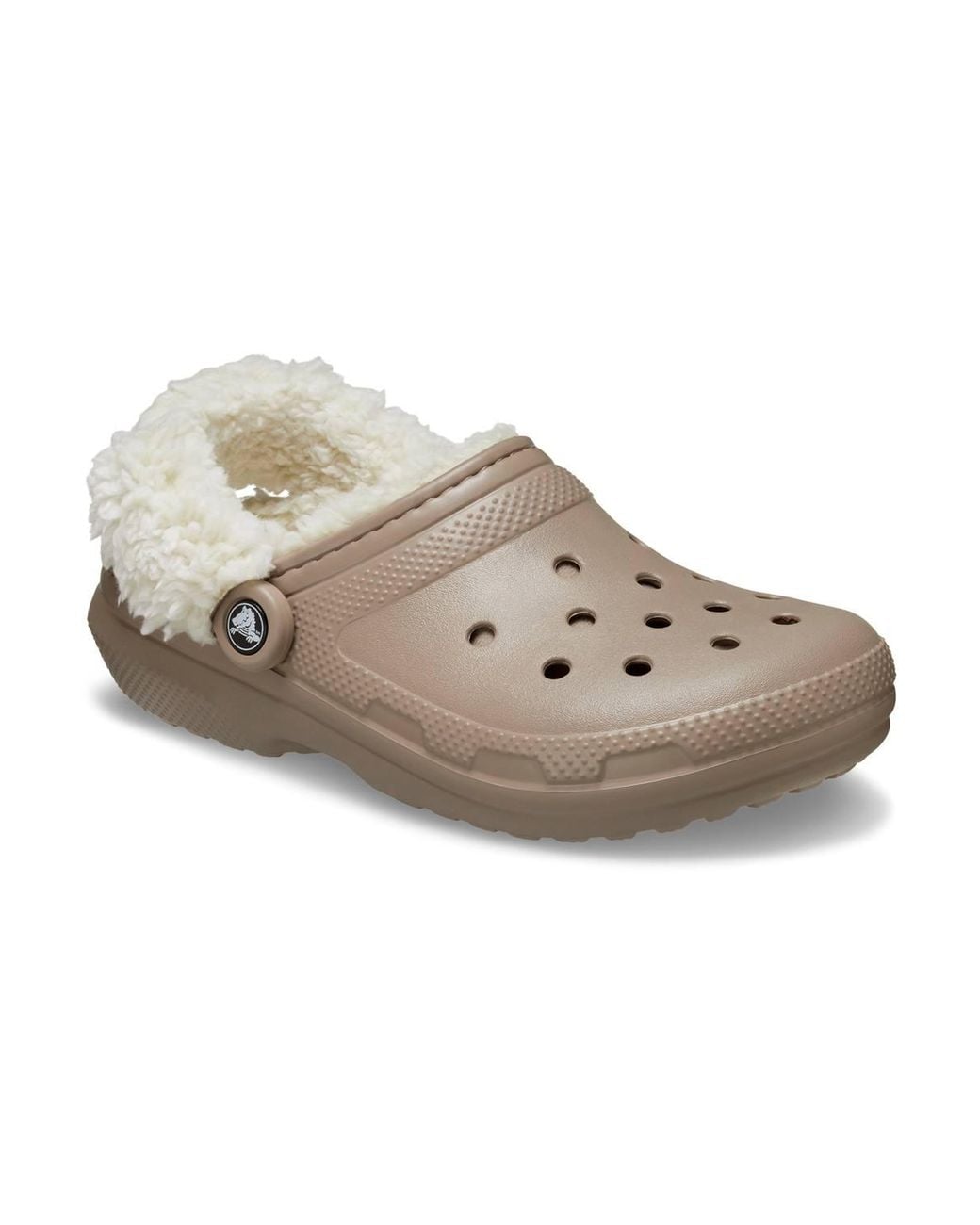 CROCSTM Brown Classic Lined Clog Mushroom