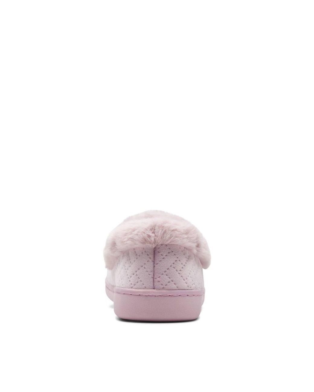 Clarks Pink Twyla Star Lilac Slippers, Slip Ons