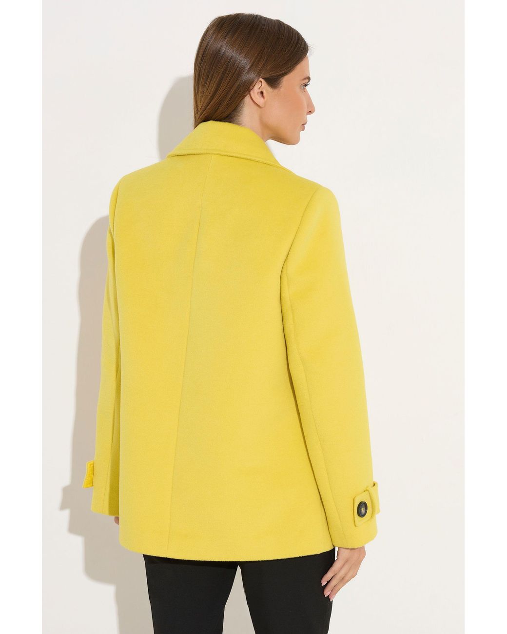Star by Julien MacDonald Black Button Through Coat