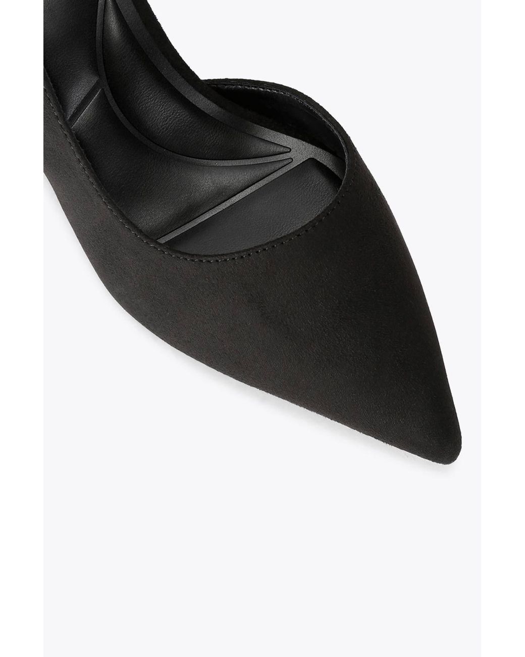 Carvela Kurt Geiger Black 'Alina D Orsay' Suedette Heels