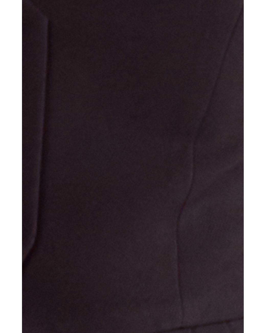 Nasty Gal Blue Pleated Hem Tailored Top