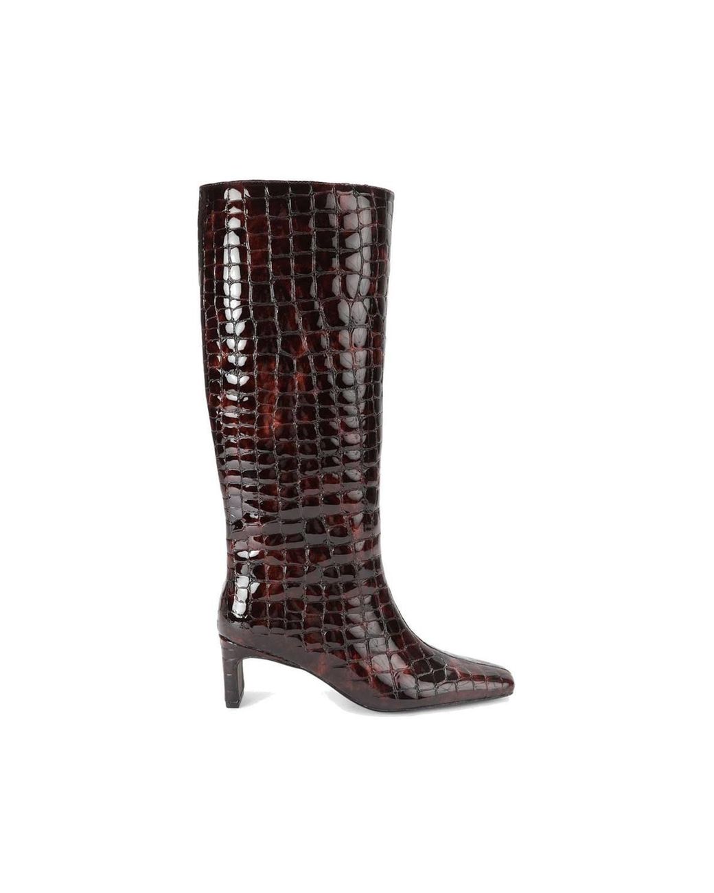 Steve Madden Black 'Jendi Leather' Leather Boots