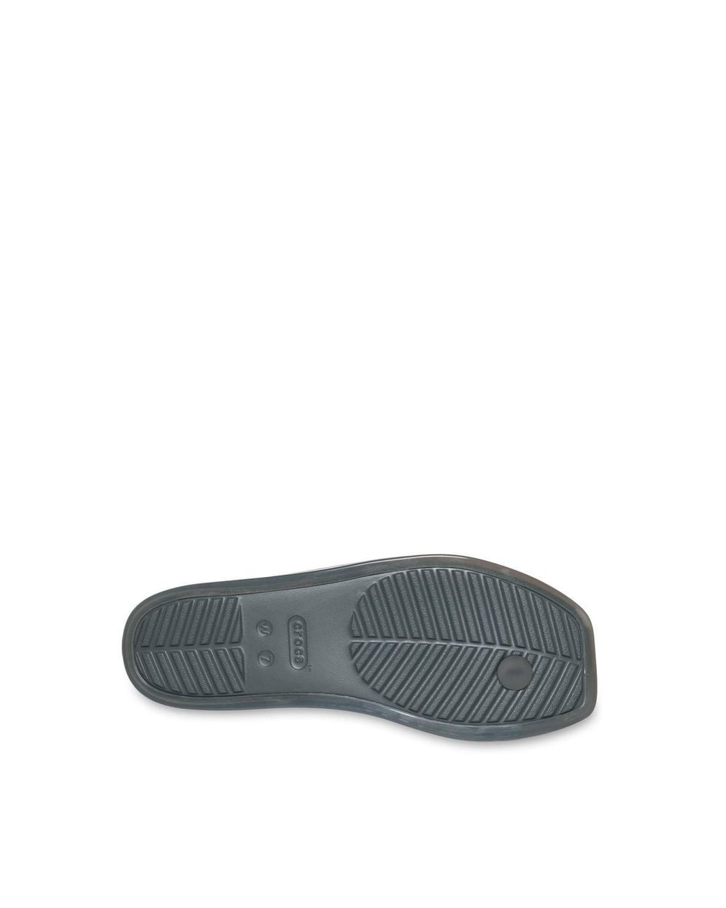 CROCSTM Gray Miami Jely Toe Loop Sandal