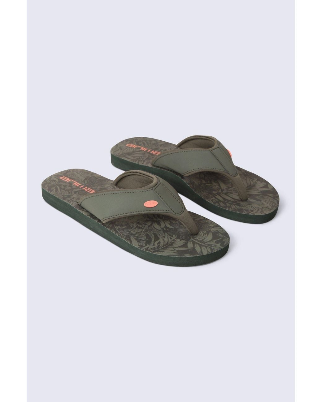 Animal Gray Swish All Over Printed Flip Flop