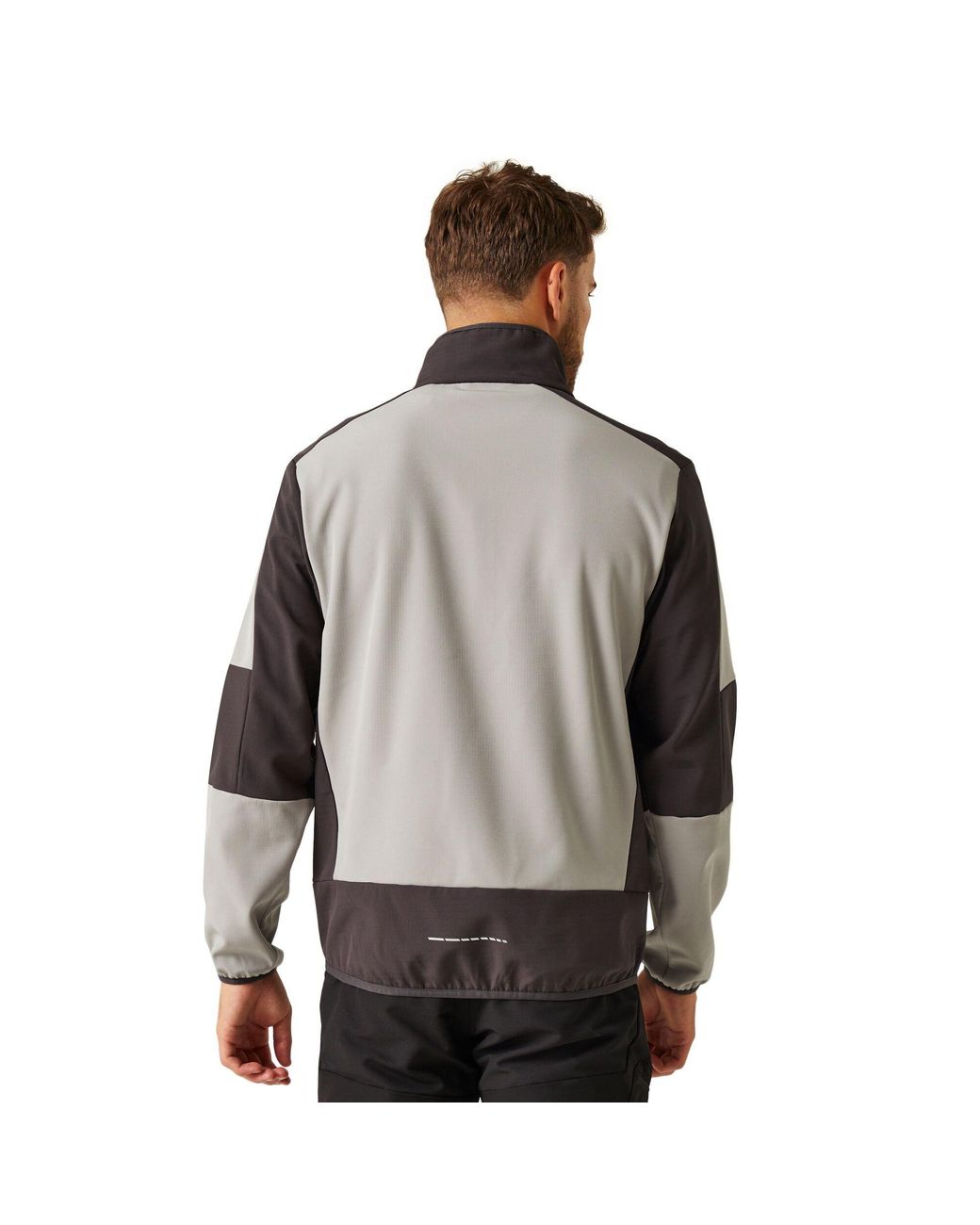 Regatta Black 2 Layer Soft Shell Jacket for men