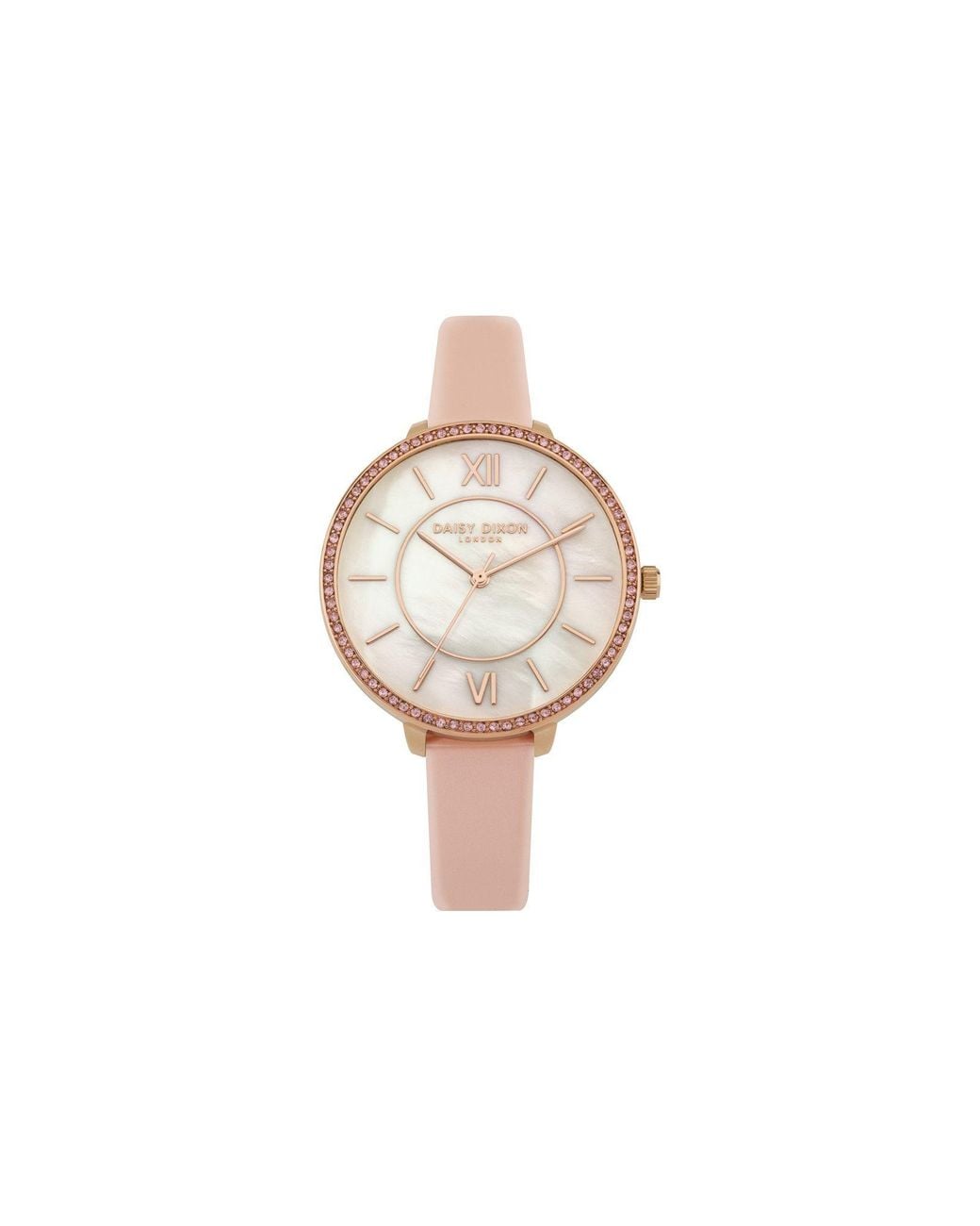 Daisy Dixon White Dd088Prg Becca 36Mm Quartz Watch
