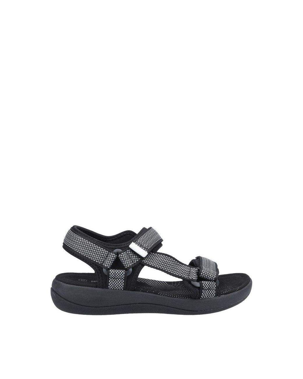 Hush Puppies White Sara Quarter Strap Sandal