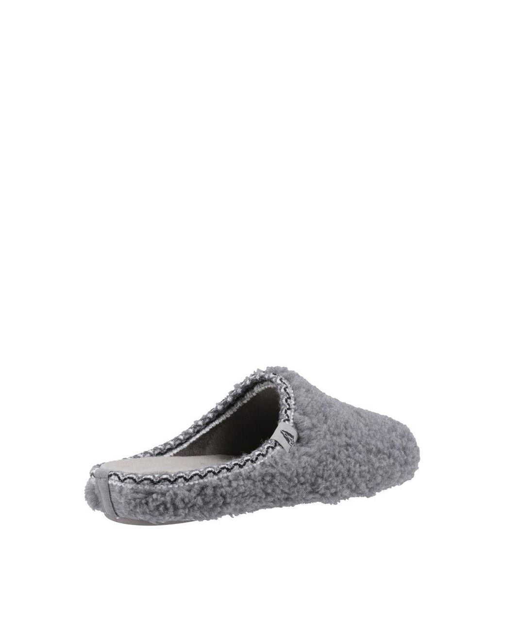 Hush Puppies Gray Good Teddy Mule Slipper