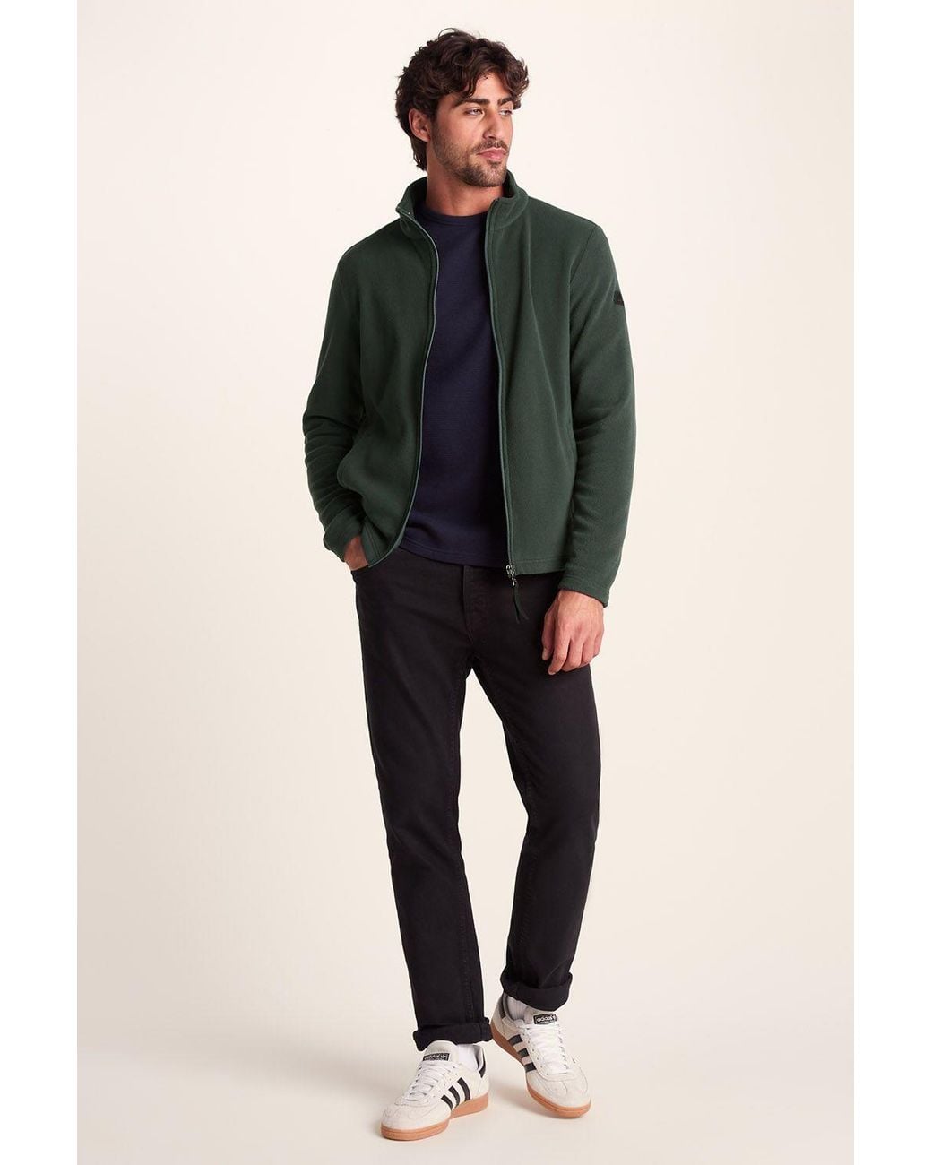 TOG24 Green 'Revive' Fleece Jacket for men
