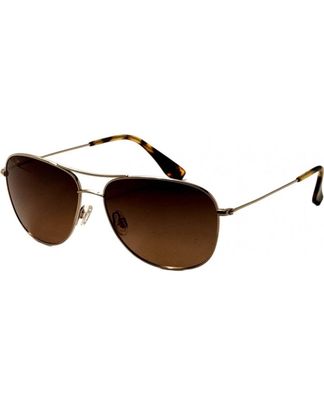 Maui Jim Brown Mj0247S-003 Cliff House Aviator/Navigator Sunglasses